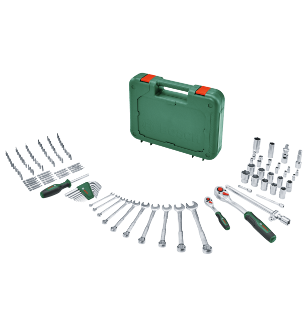 ქანჩების ნაკრები 132 ცალი