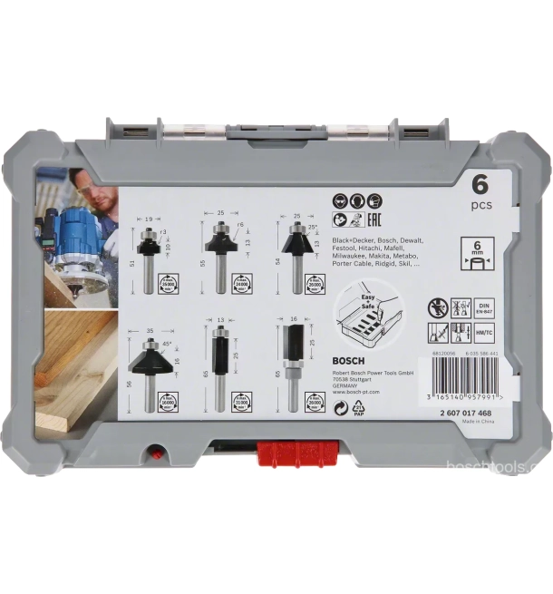 ფრეზის თავაკები 6ც - 6მმ