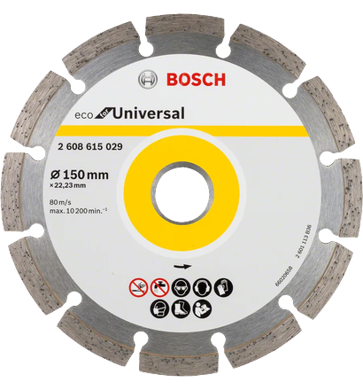 Eco for Universal Segmented Diamond Cutting Disc 150X2.1