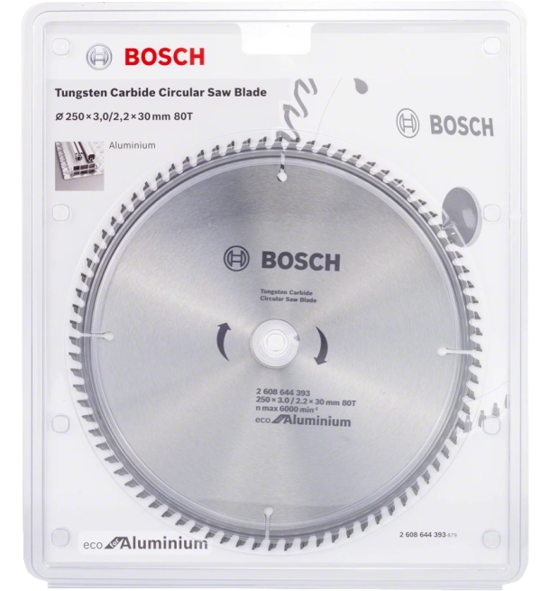 Eco for Aluminum Circular Saw Blade 250x80