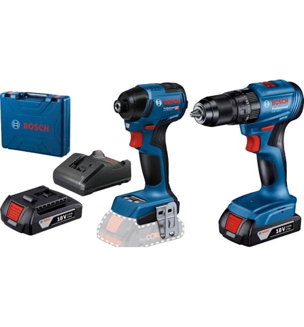 GDR 18V-220 C + GSB 185-LI