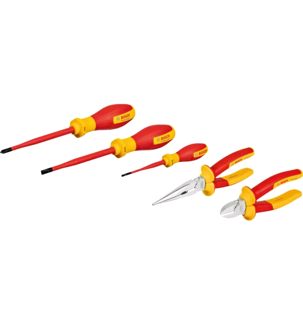 VDE Hand Tools Set mixed 5pc Professional