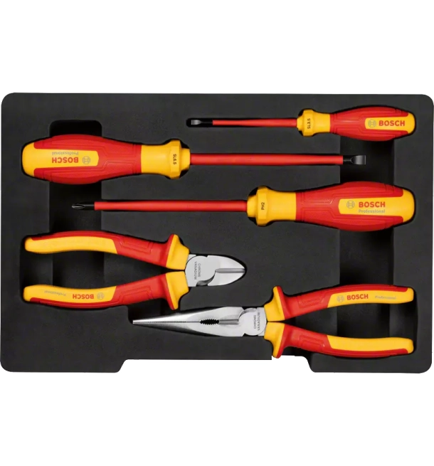 VDE Hand Tools Set mixed 5pc Professional