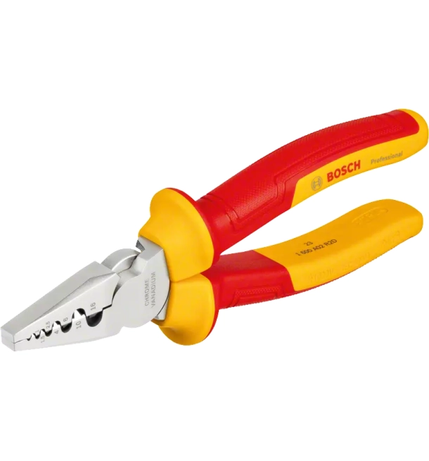 VDE Crimping Plier 180mm Professional