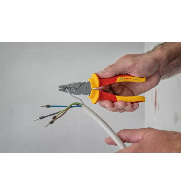 VDE Crimping Plier 180mm Professional