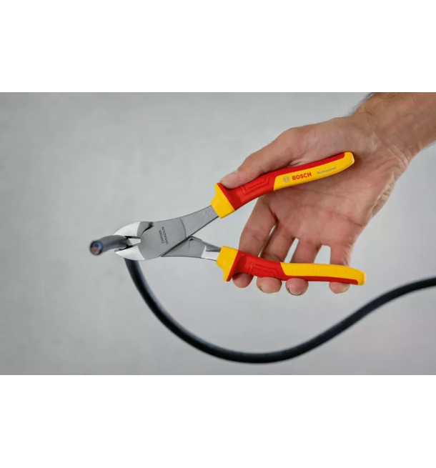 VDE High Leverage Diagonal Side Cutter 200mm Professional