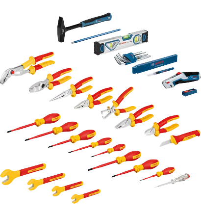 Maletín de electricista, 37 piezas Professional