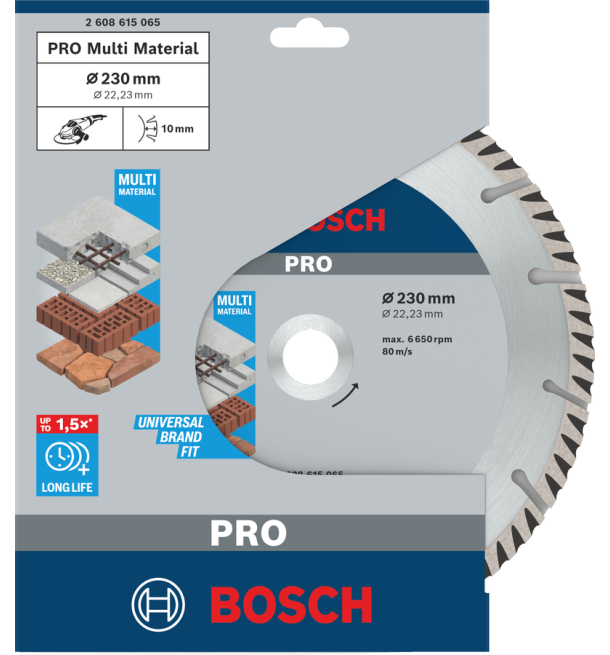 PRO Multi Material Diamond Cutting Disc