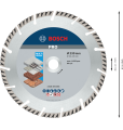 PRO Multi Material Diamond Cutting Disc