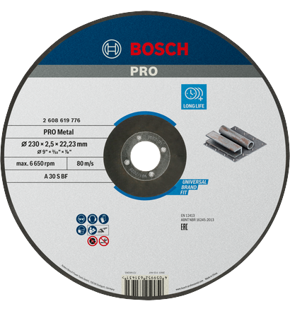 PRO Metal Bonded Cutting Disc