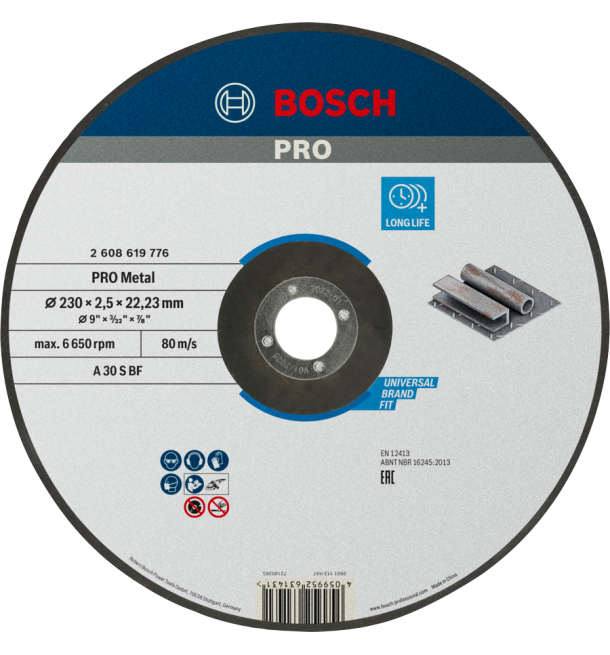 PRO Metal Bonded Cutting Disc