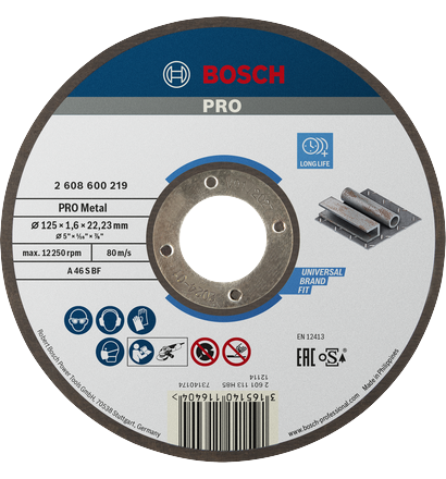 PRO Metal Bonded Cutting Disc