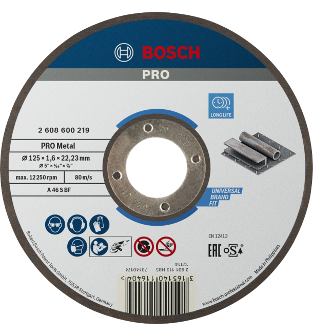 PRO Metal Bonded Cutting Disc