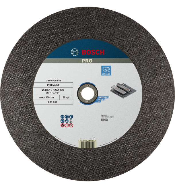PRO Metal Bonded Cutting Disc 355x3