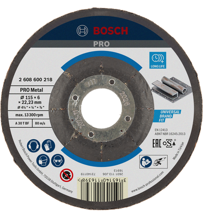 PRO Metal Bonded Grinding Disc 115