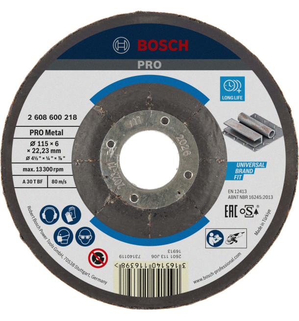 PRO Metal Bonded Grinding Disc 115