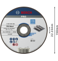 PRO Metal Bonded Cutting Disc 150x2.5