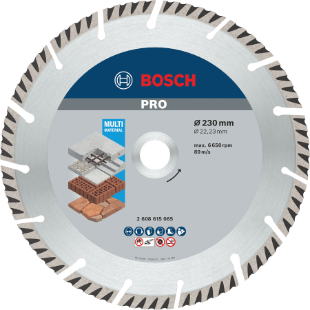 PRO Multi Material Diamond Cutting Disc