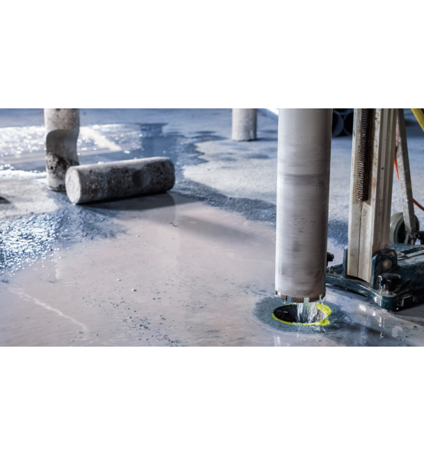 ბეტონის ალმასის ბირთვის საჭრელი 132x450