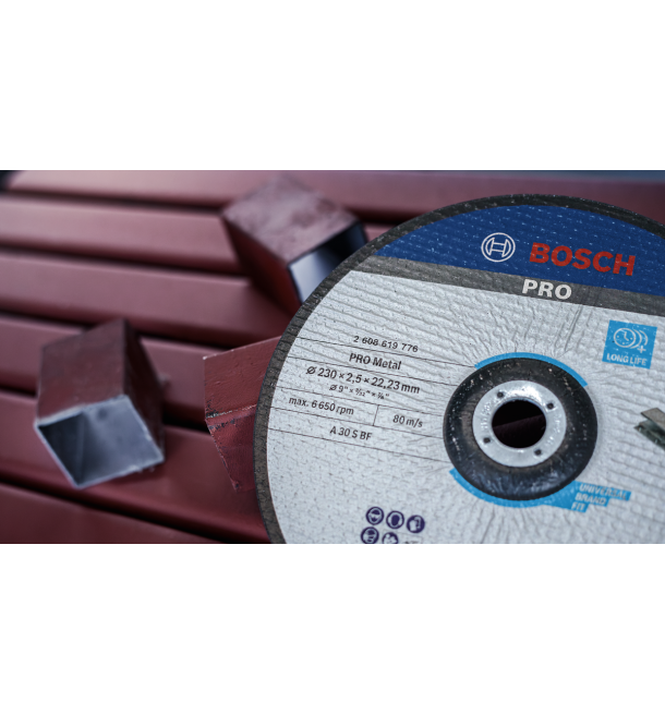 ლითონის საჭრელი დისკი 230X2.5 მმ VOGN