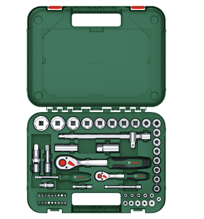 Ratchet Set 1/4" + 1/2"