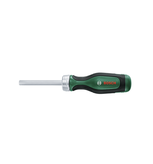 Ratchet Screwdriver with 12 bits