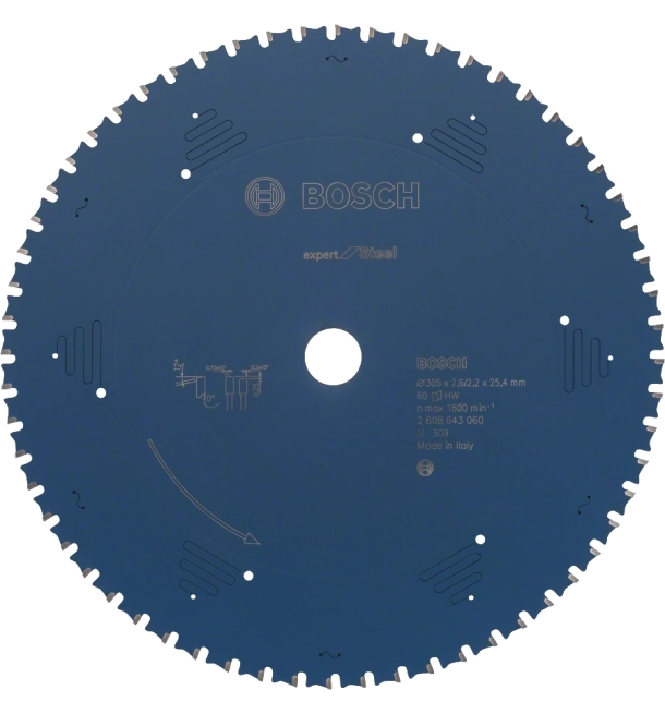 Expert for Steel Circular Saw Blade 60x